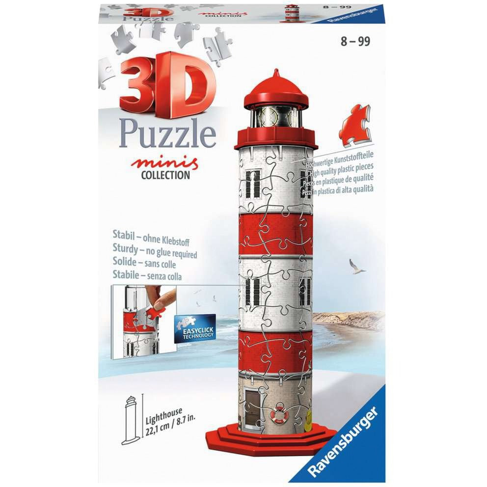 Ravensburger 3D Puzzle Mini Leuchtturm (54 Teile)