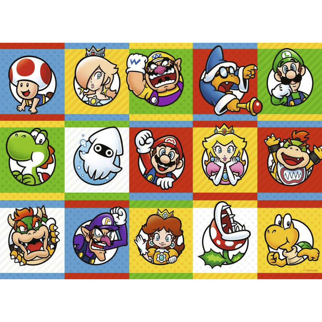 Puzzle Nintendo Super Mario - Charakter-Kollektion