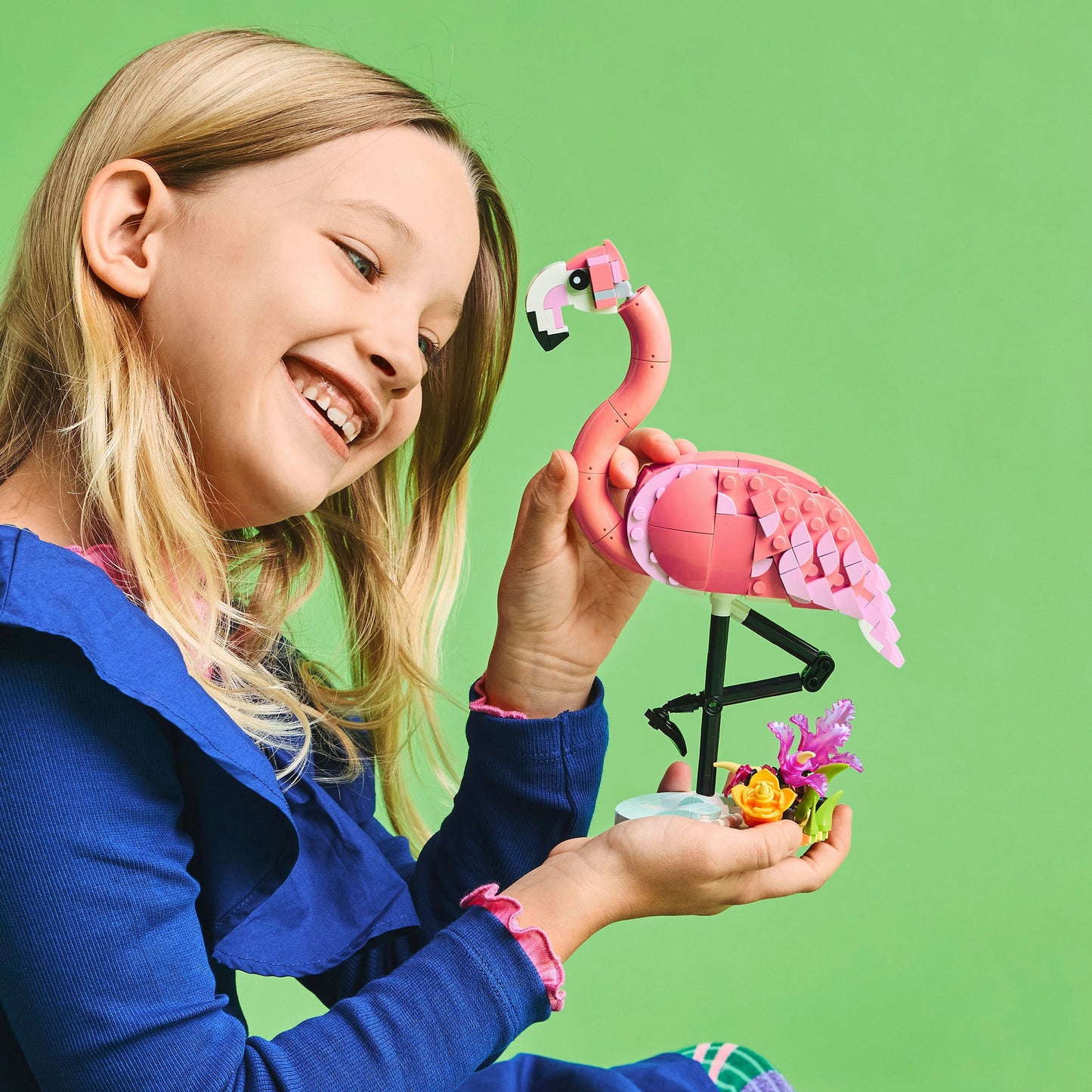 31170 Creator 3-in-1 Rosa Flamingo, Konstruktionsspielzeug