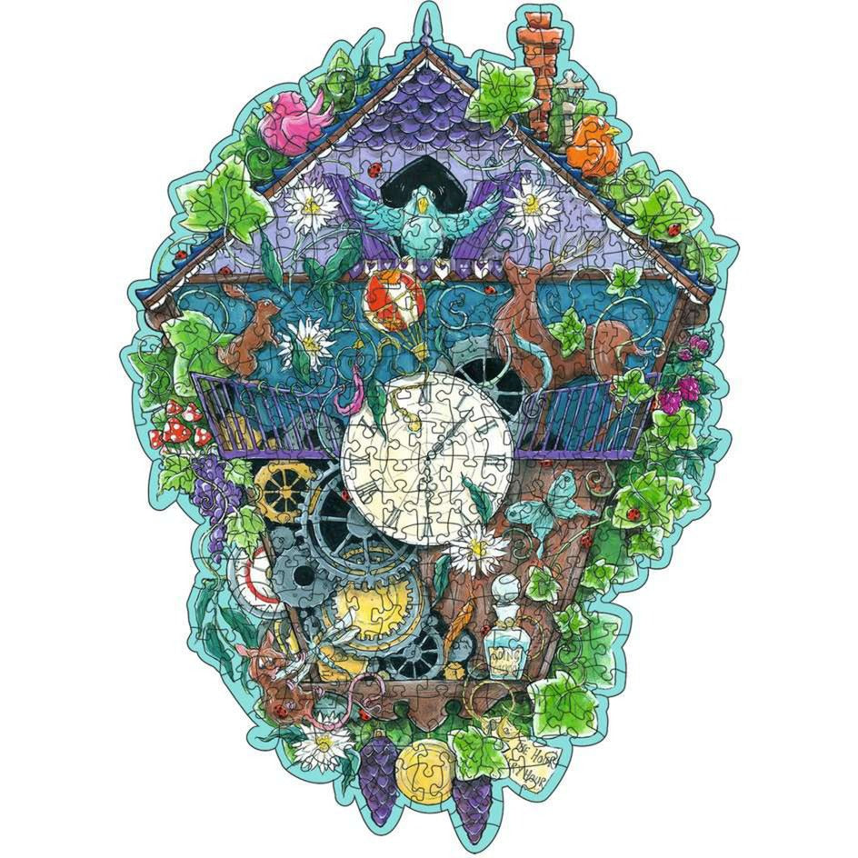 Ravensburger Wooden Puzzle Kuckucksuhr (300 Teile)