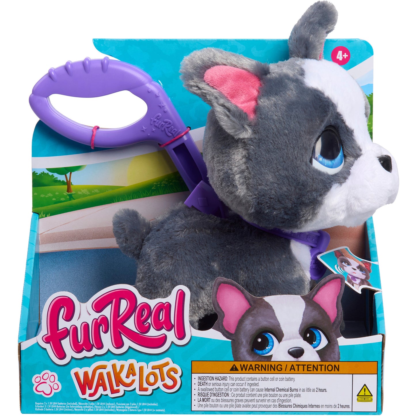 furReal Walk-a-Lots French Bulldog, Spielfigur