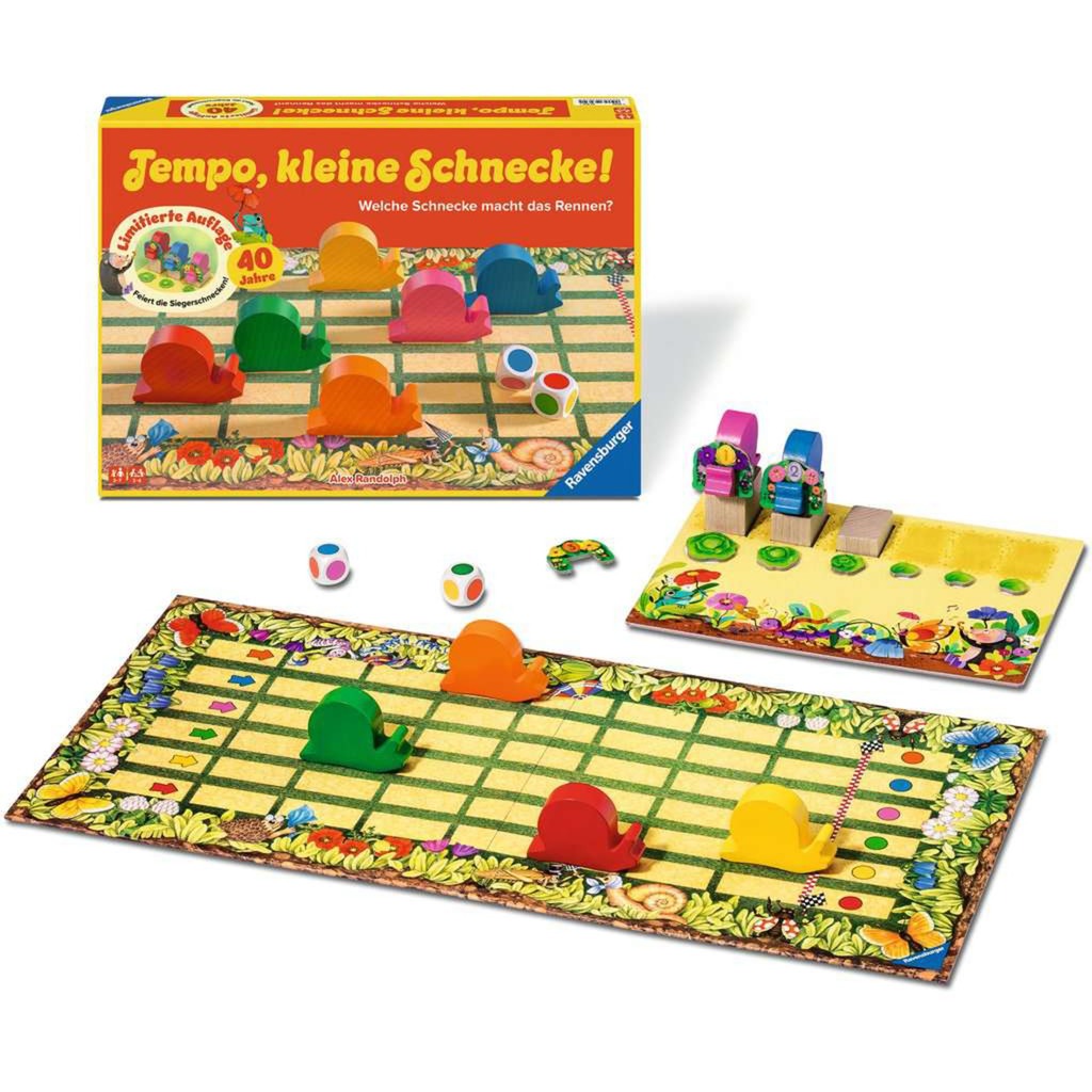 Tempo, kleine Schnecke! 40 Jahre Jubiläumsausgabe, Brettspiel