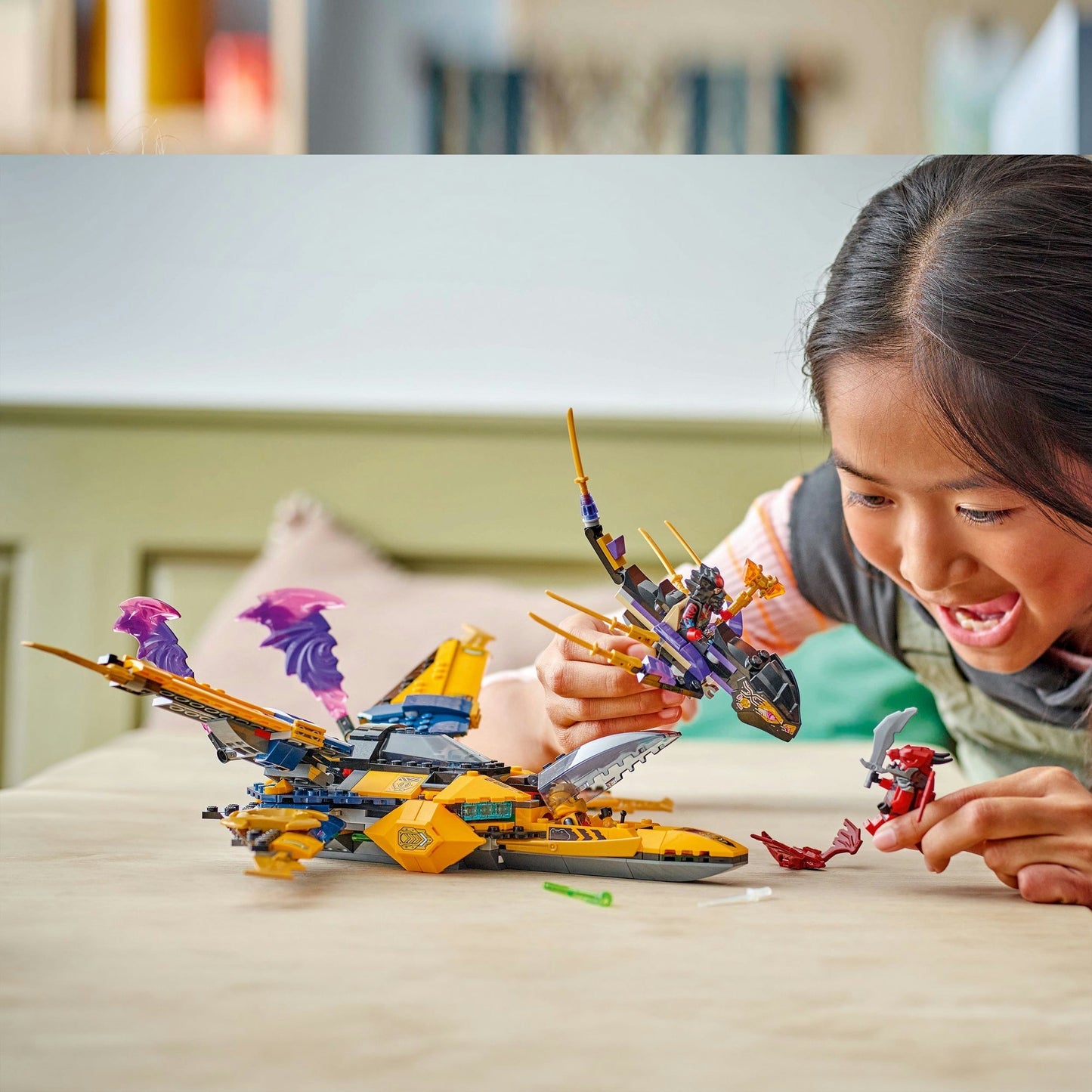 71833 Ninjago Ras und Arins Super-Sturmflieger, Konstruktionsspielzeug