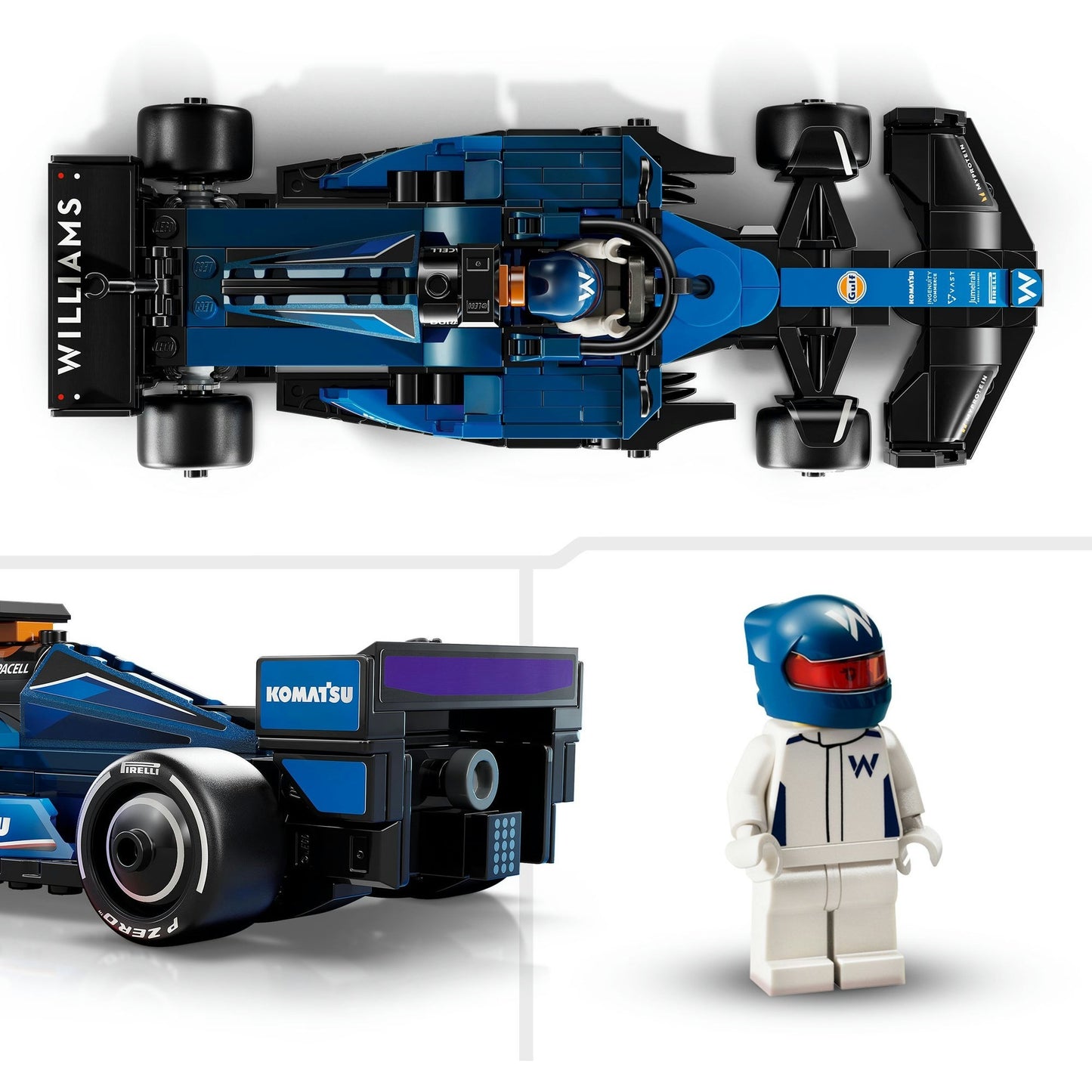 77249 Speed Champions Williams Racing FW46 F1 Rennauto, Konstruktionsspielzeug