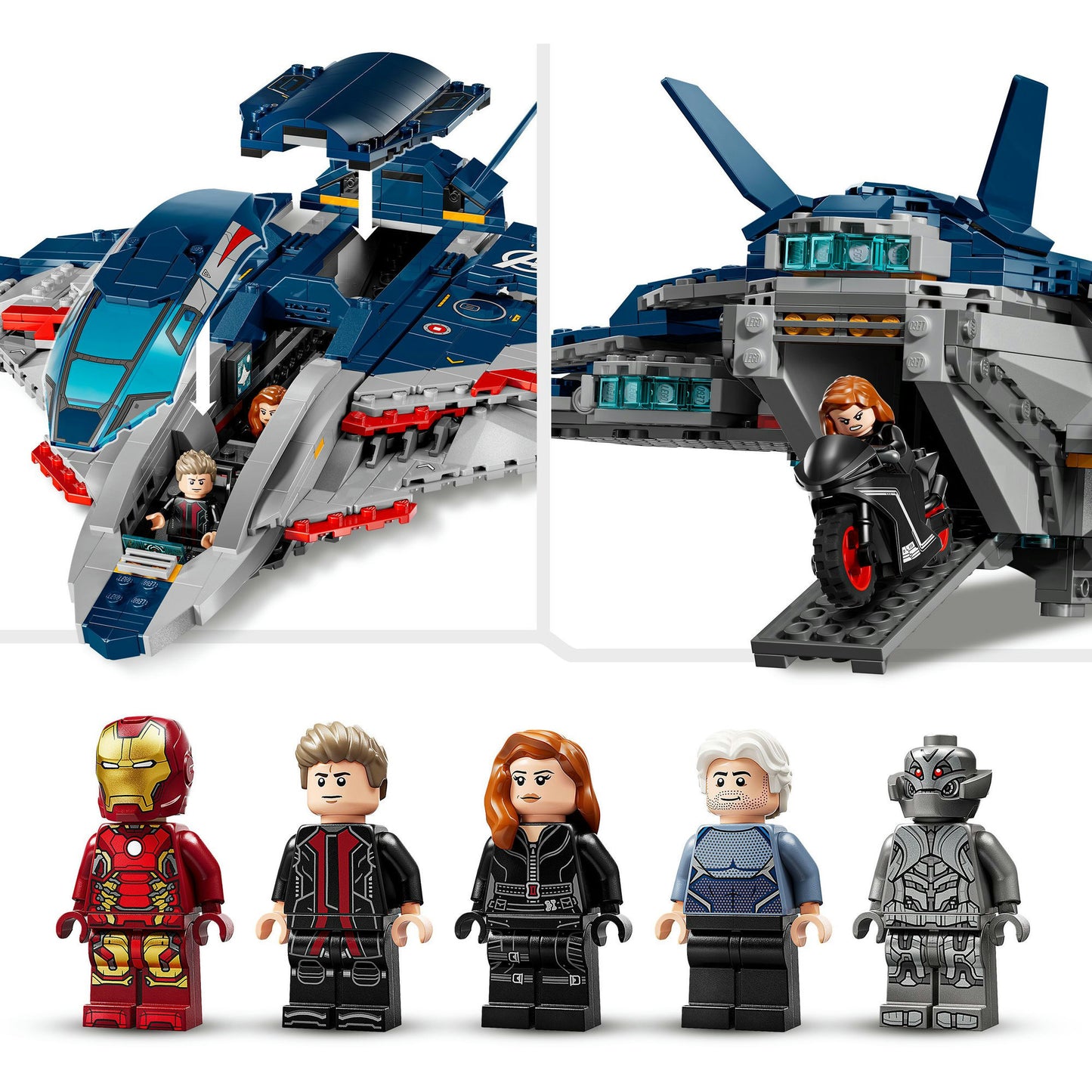 76325 Marvel Super Heroes Avengers: Age of Ultron Quinjet, Konstruktionsspielzeug
