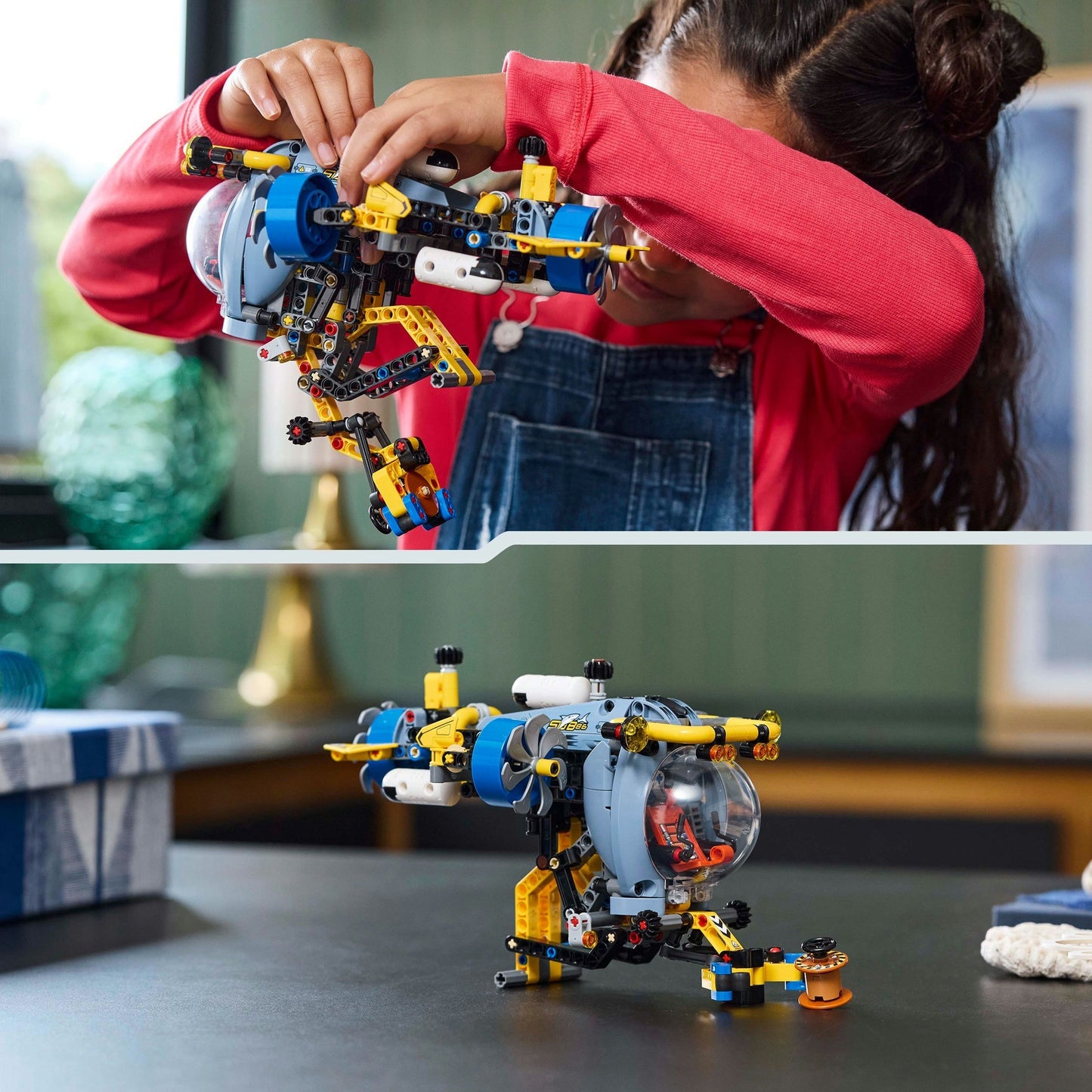 42201 Technic Tiefseeforscher U-Boot, Konstruktionsspielzeug