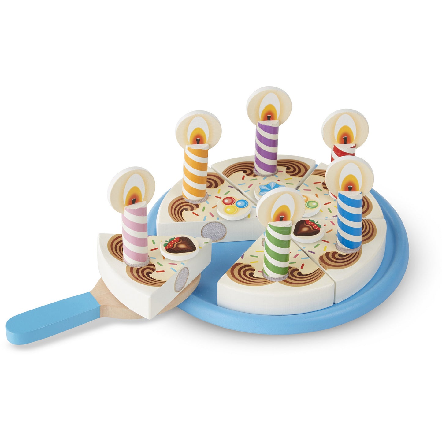 Melissa & Doug - Holz Geburtstagskuchen, Spielküche