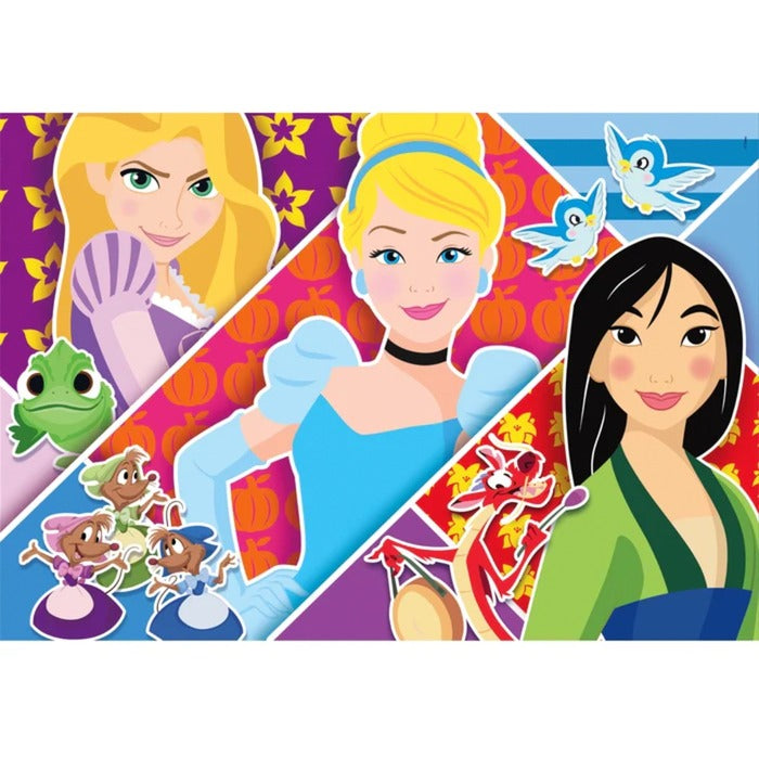 Clementoni Kinderpuzzle Supercolor - Disney Prinzessinnen (2x 20 Teile)