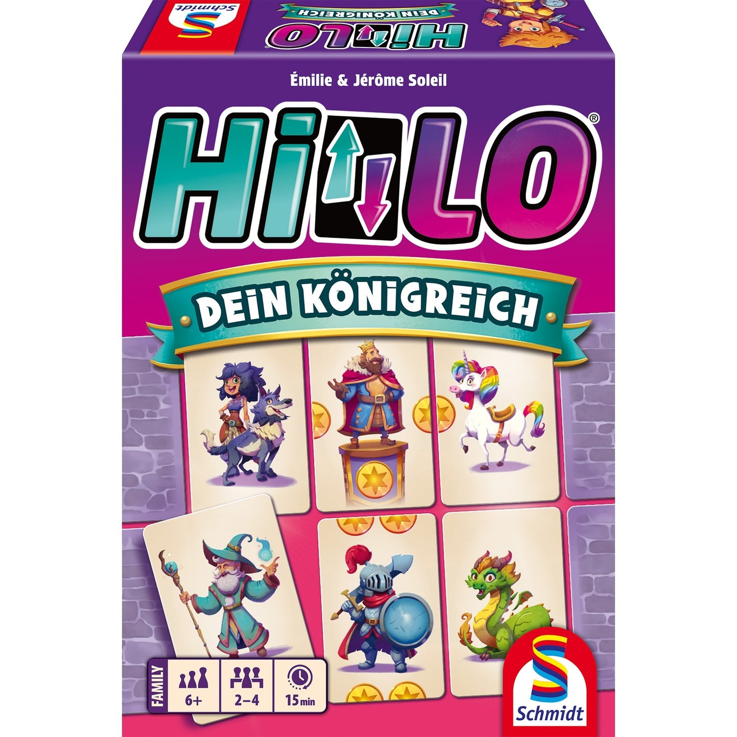 HiLo - Dein Königreich, Kartenspiel