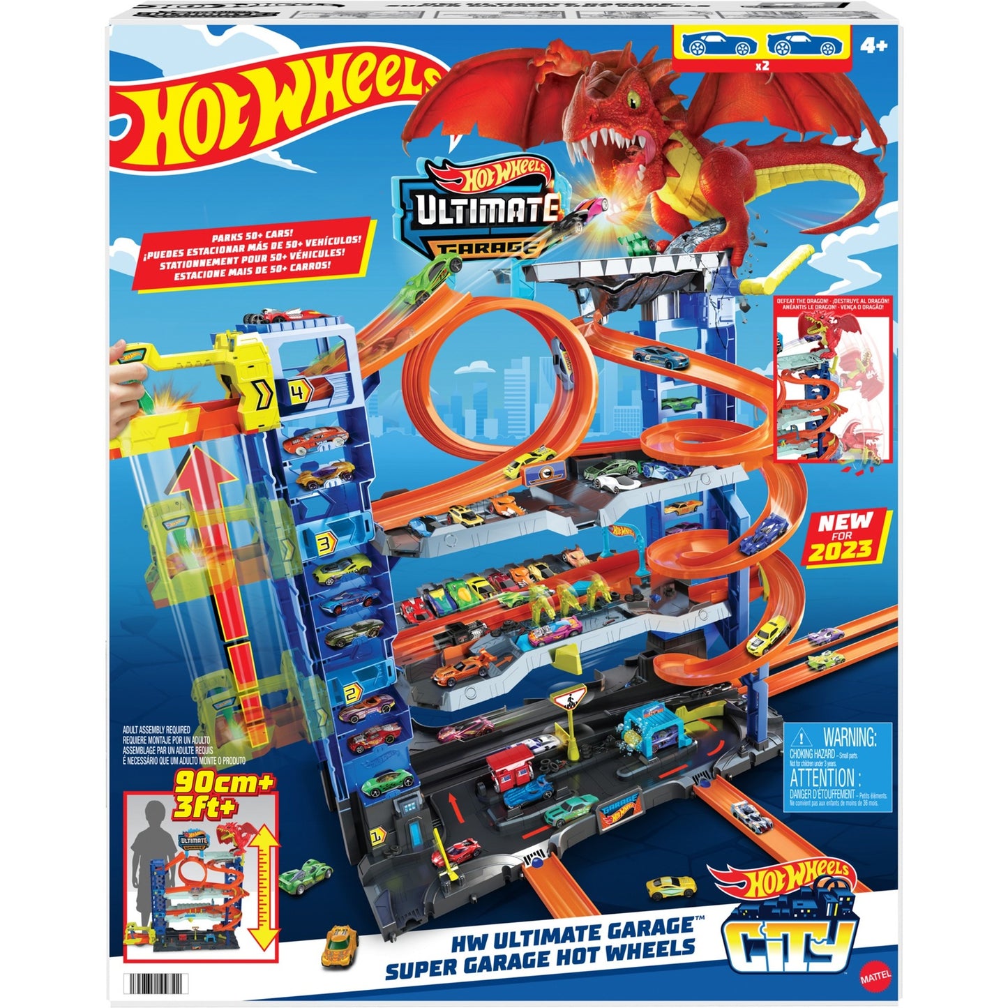 Hot Wheels City Ultimate Garage 23, Spielgebäude