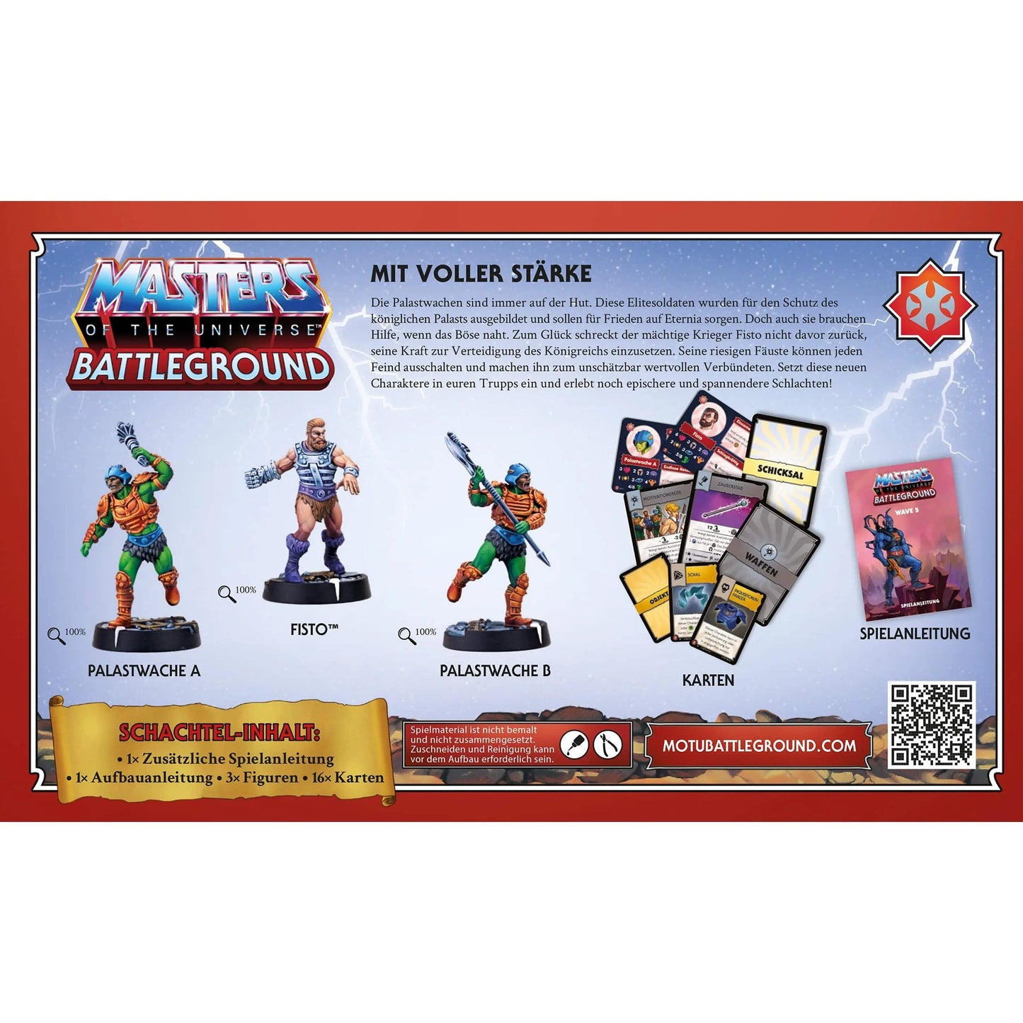 Asmodee Masters of the Universe: Battleground Wave 5 - Masters of the Universe, Brettspiel