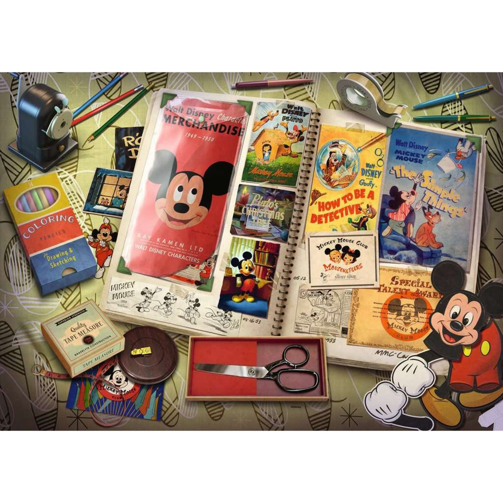 Ravensburger Puzzle 1950 Mickey Moments (1000 Teile)