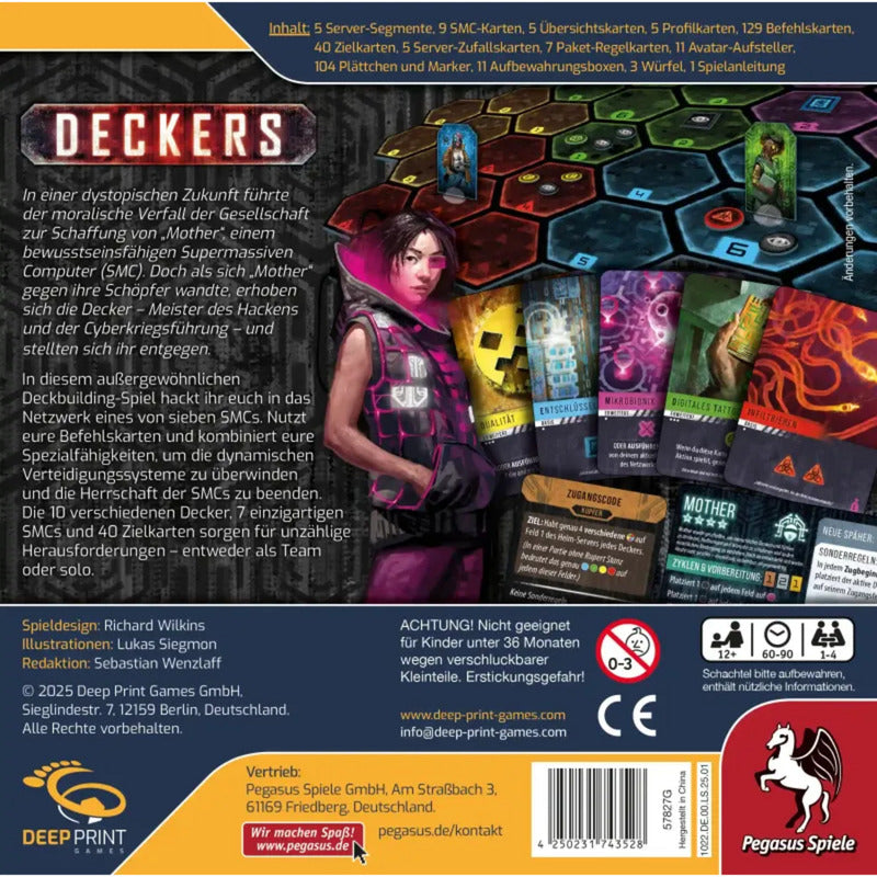 Deep Print Games: Deckers, Kartenspiel
