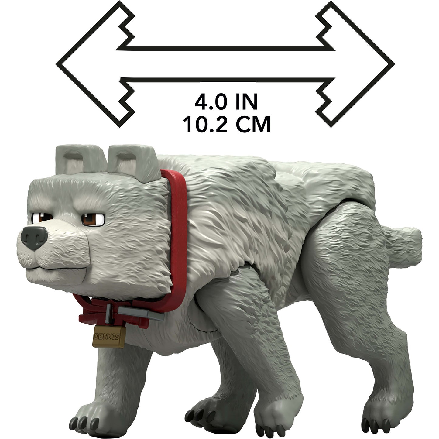 Minecraft Movie Wolf Actionfigur und Zubehör, Spielfigur