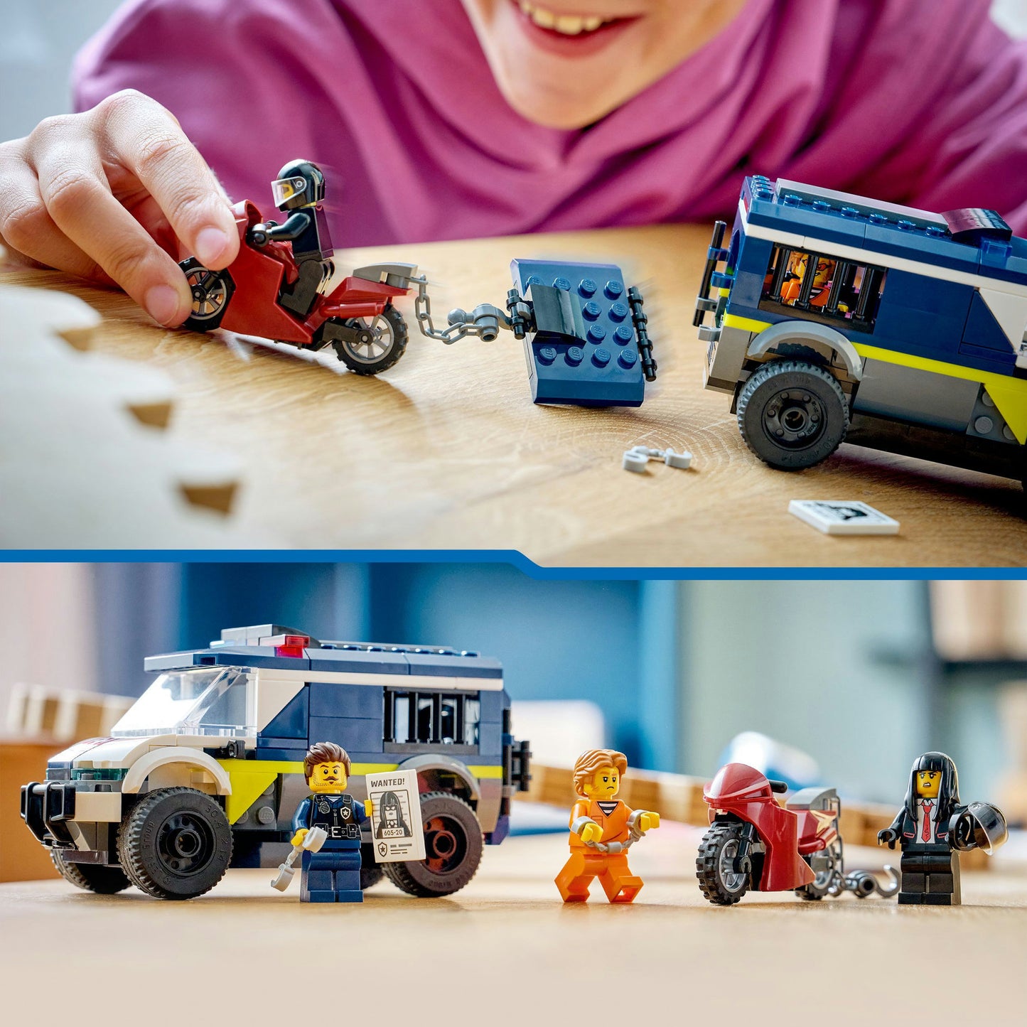 60479 City Gefangenentransporter, Konstruktionsspielzeug