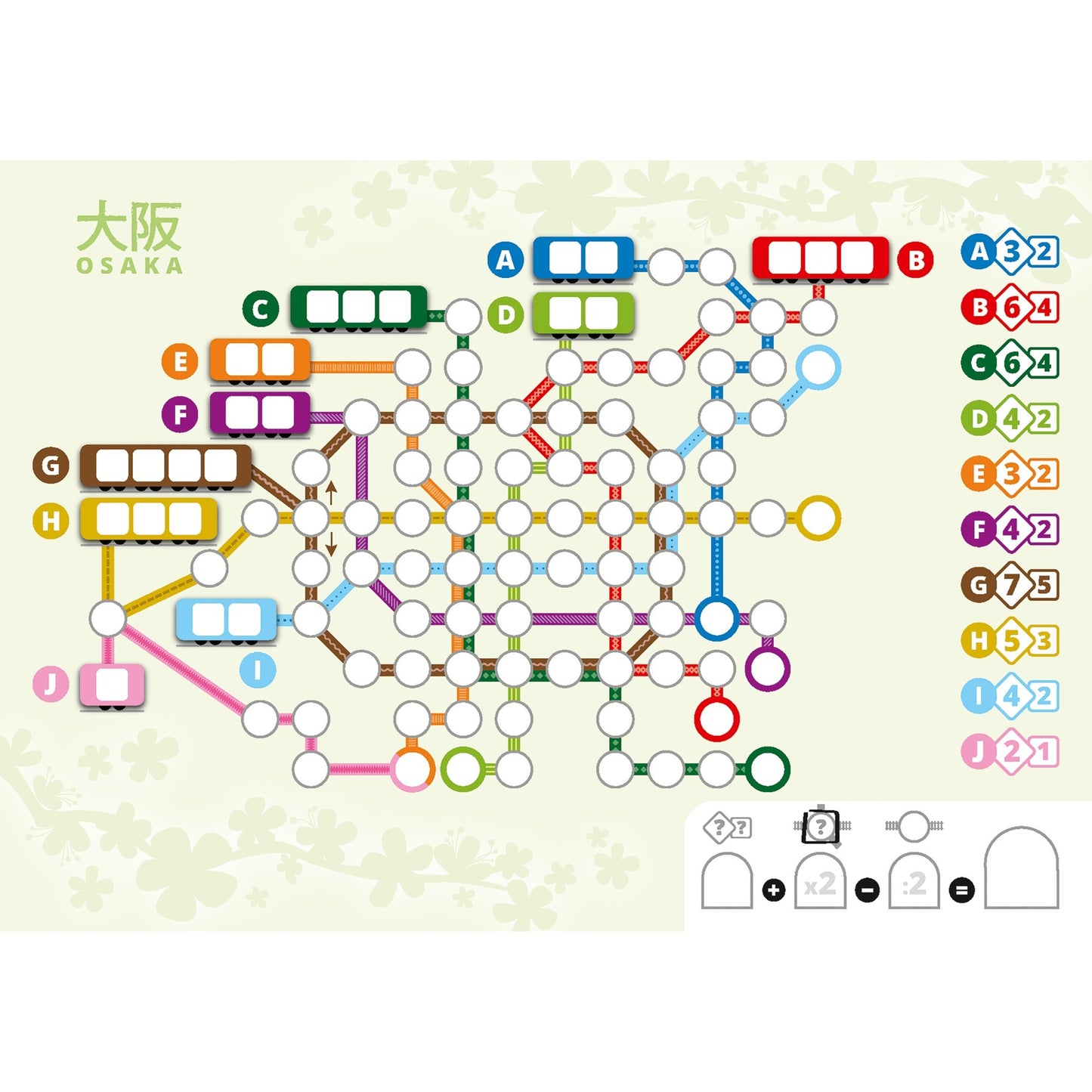 Schmidt Spiele Voll verplant - Zusatzblock Japan, Brettspiel