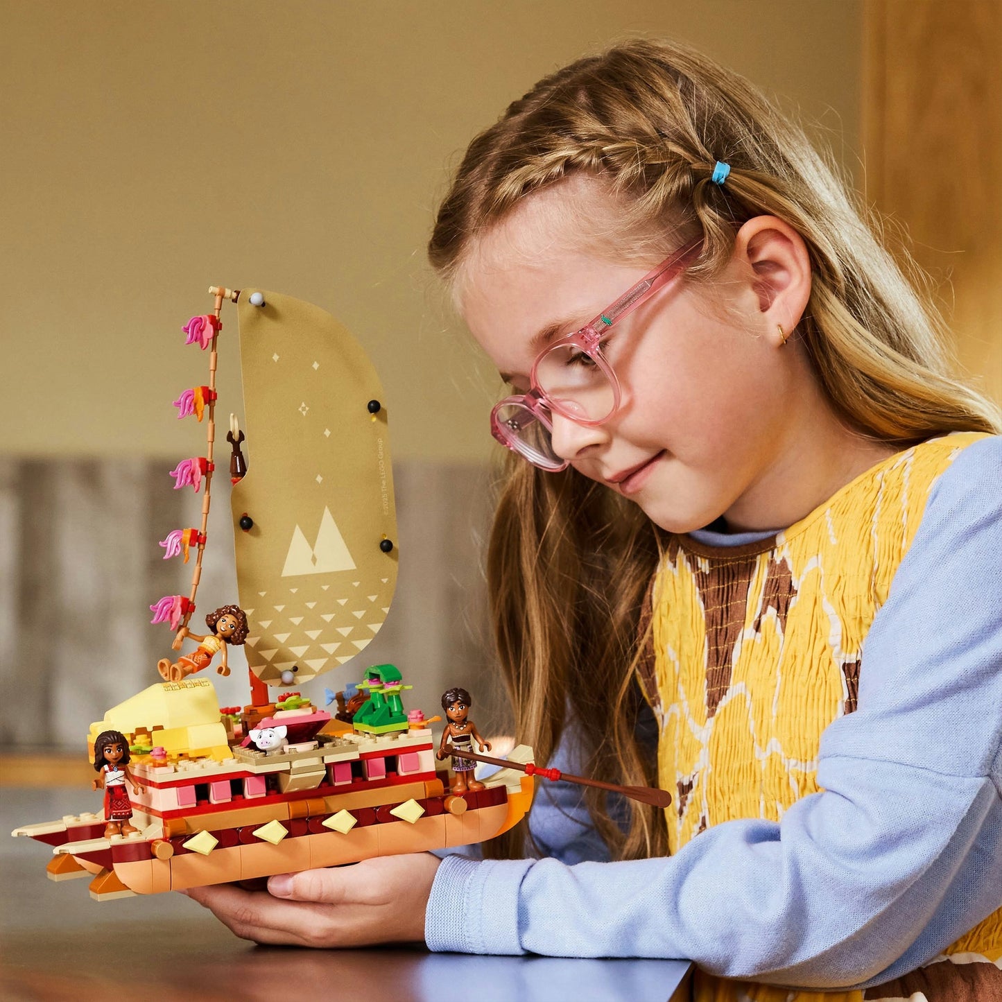 43270 Disney Princess Vaianas Abenteuerfloss, Konstruktionsspielzeug