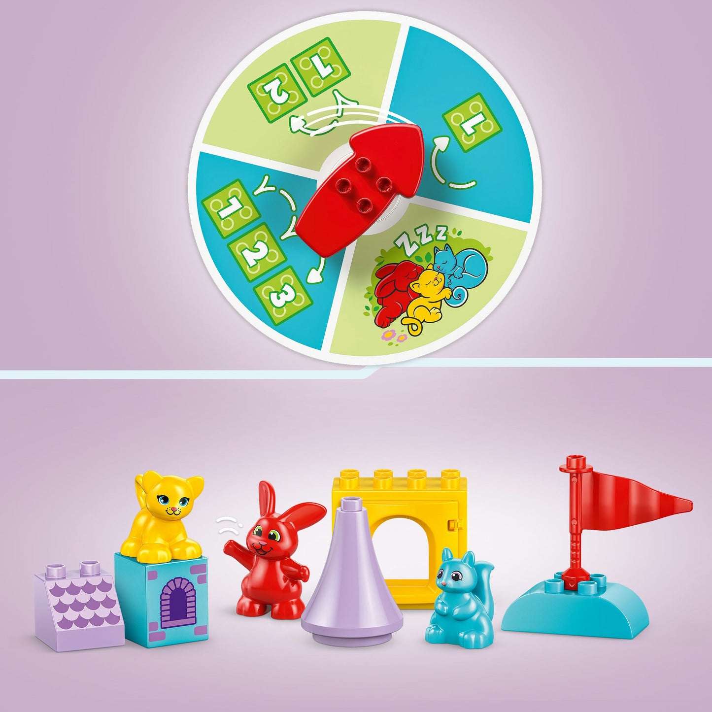 10450 DUPLO Hopsys Burgspiel, Konstruktionsspielzeug
