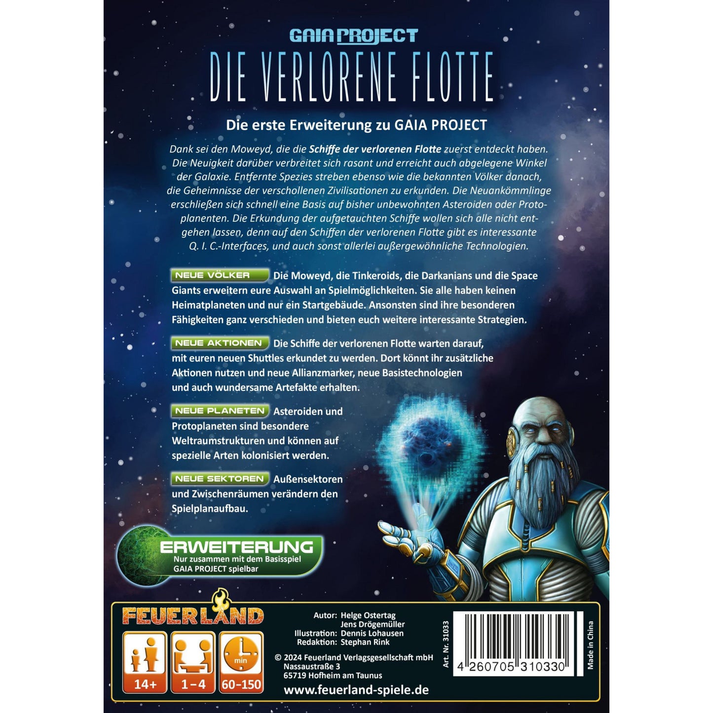 Gaia Project: Die verlorene Flotte, Brettspiel