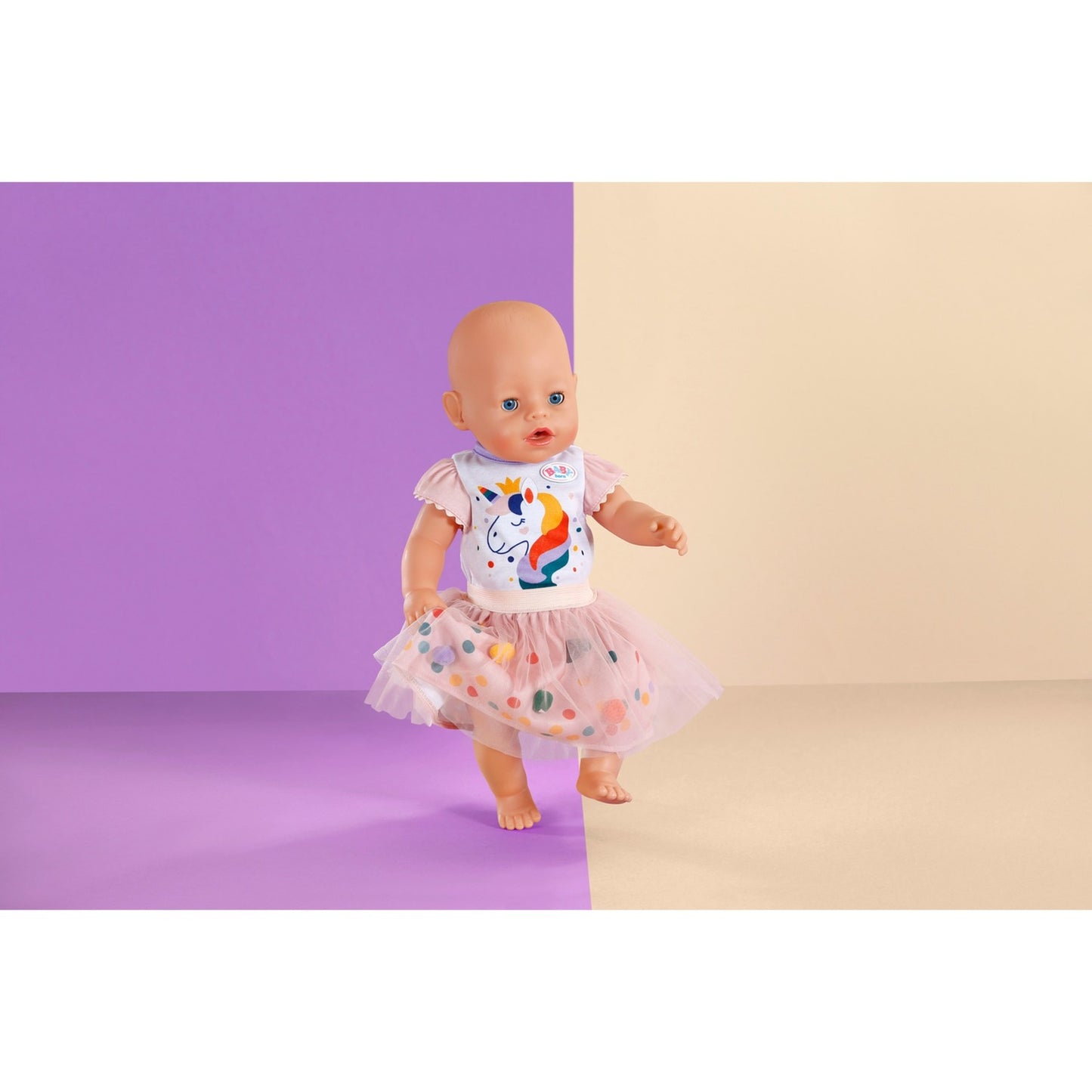 BABY born Einhornkleid mit Tutu 43cm, Puppenzubehör