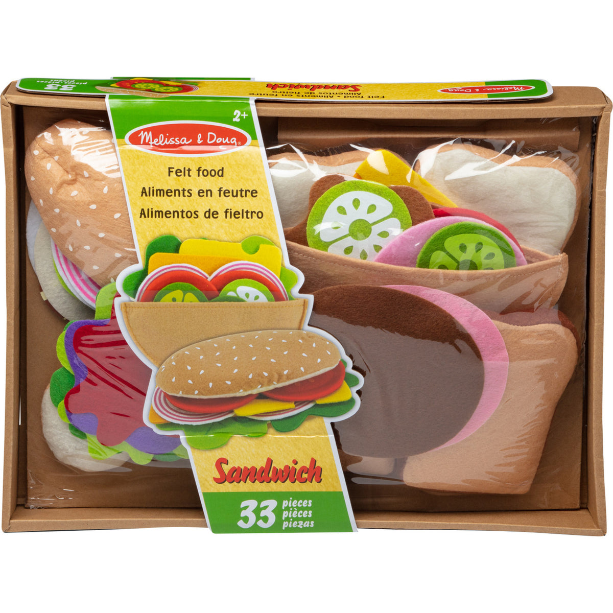 Melissa & Doug - Sandwich Spielset, Spielküche