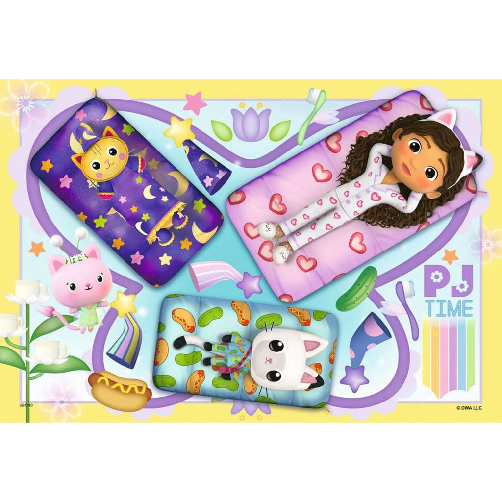 Ravensburger Kinderpuzzle Gabby's Dollhouse (2x 12 Teile)