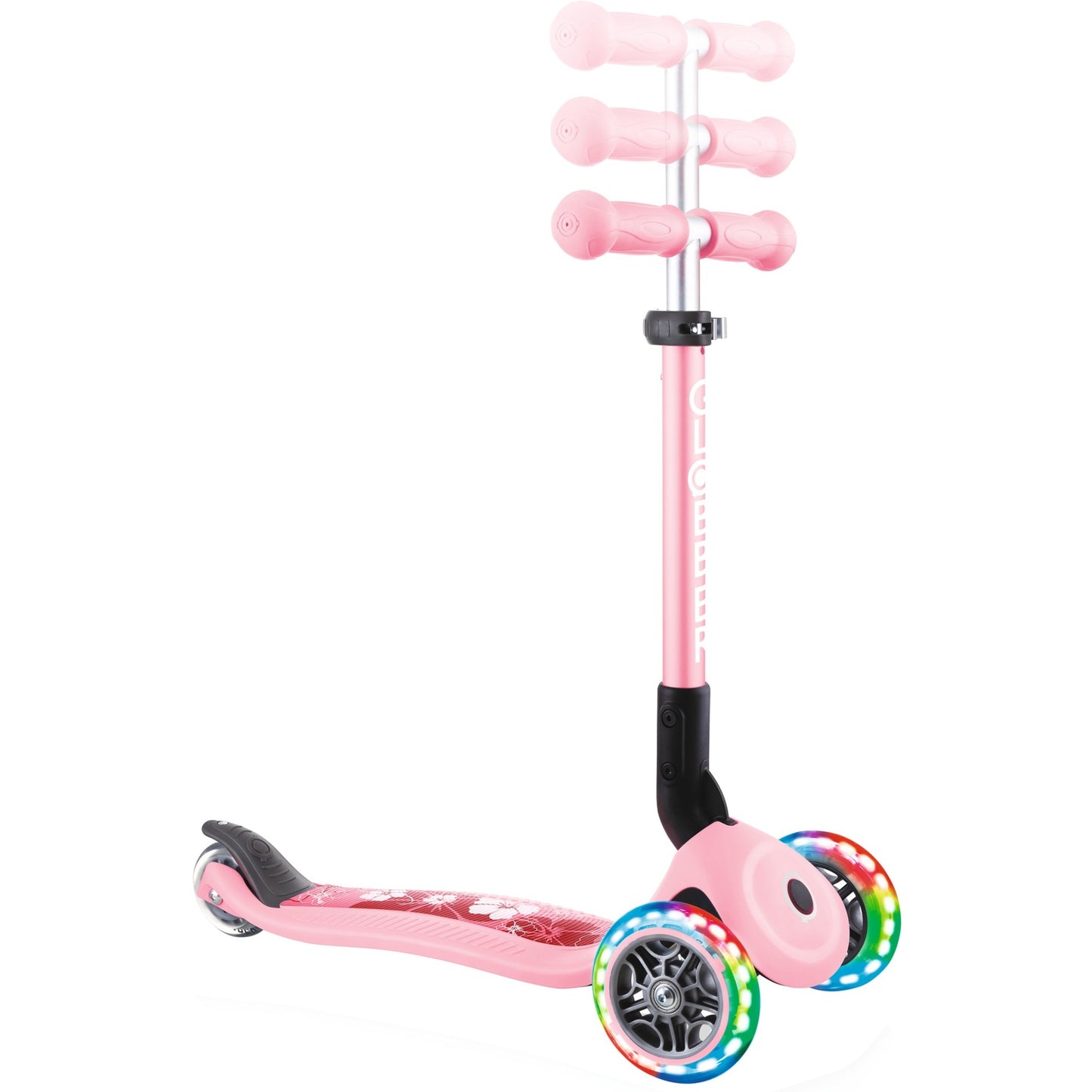 GLOBBER Junior Foldable Fantasy Lights (rosa, pastellrosa-Flowers)