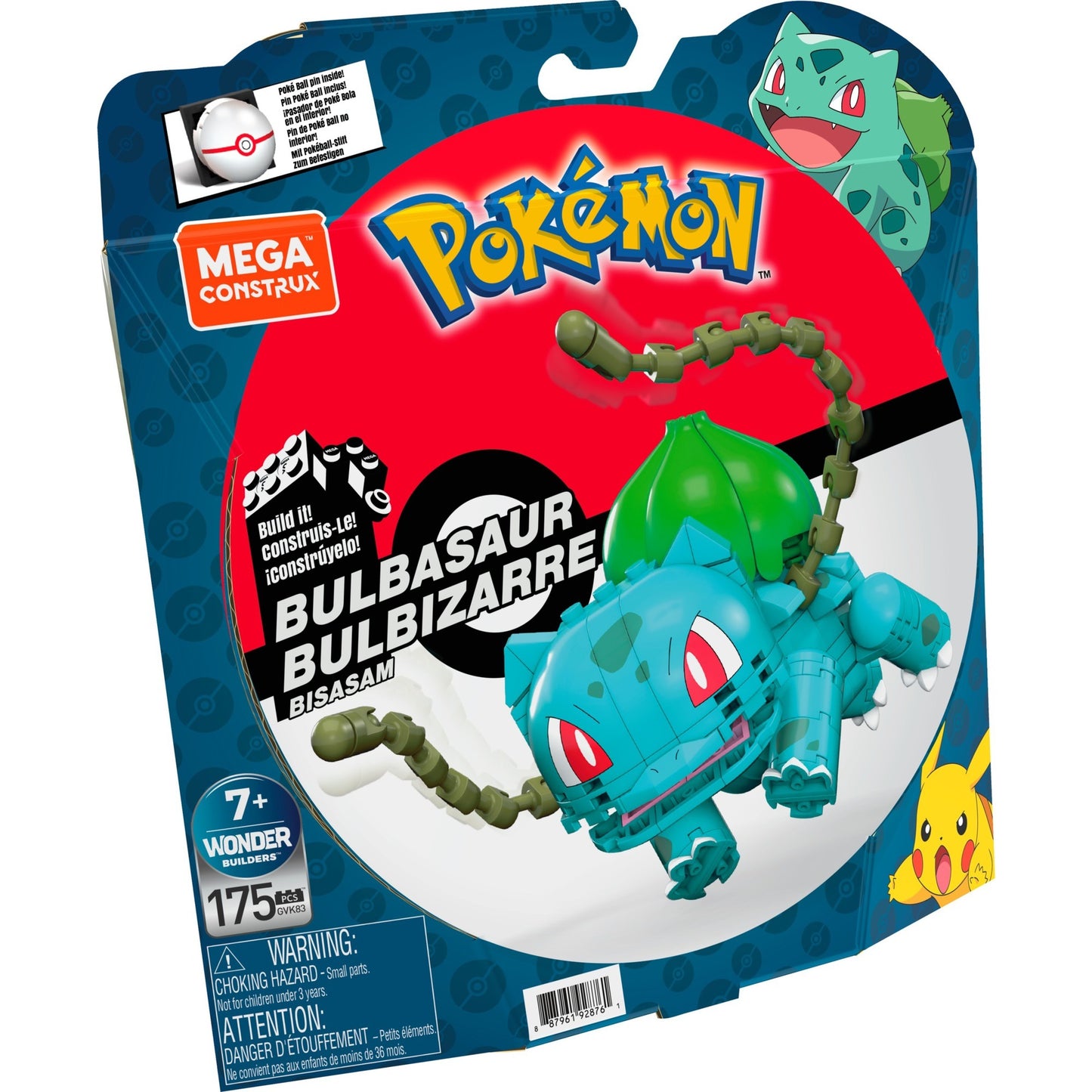 MEGA Pokémon Bisasam, Konstruktionsspielzeug