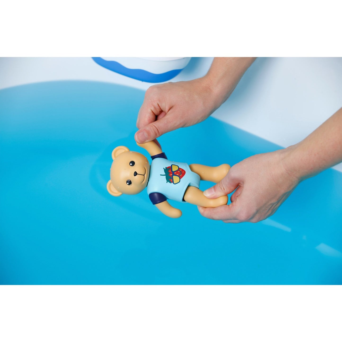BABY born Splish Splash Badewanne mit Teddy, Spielfigur