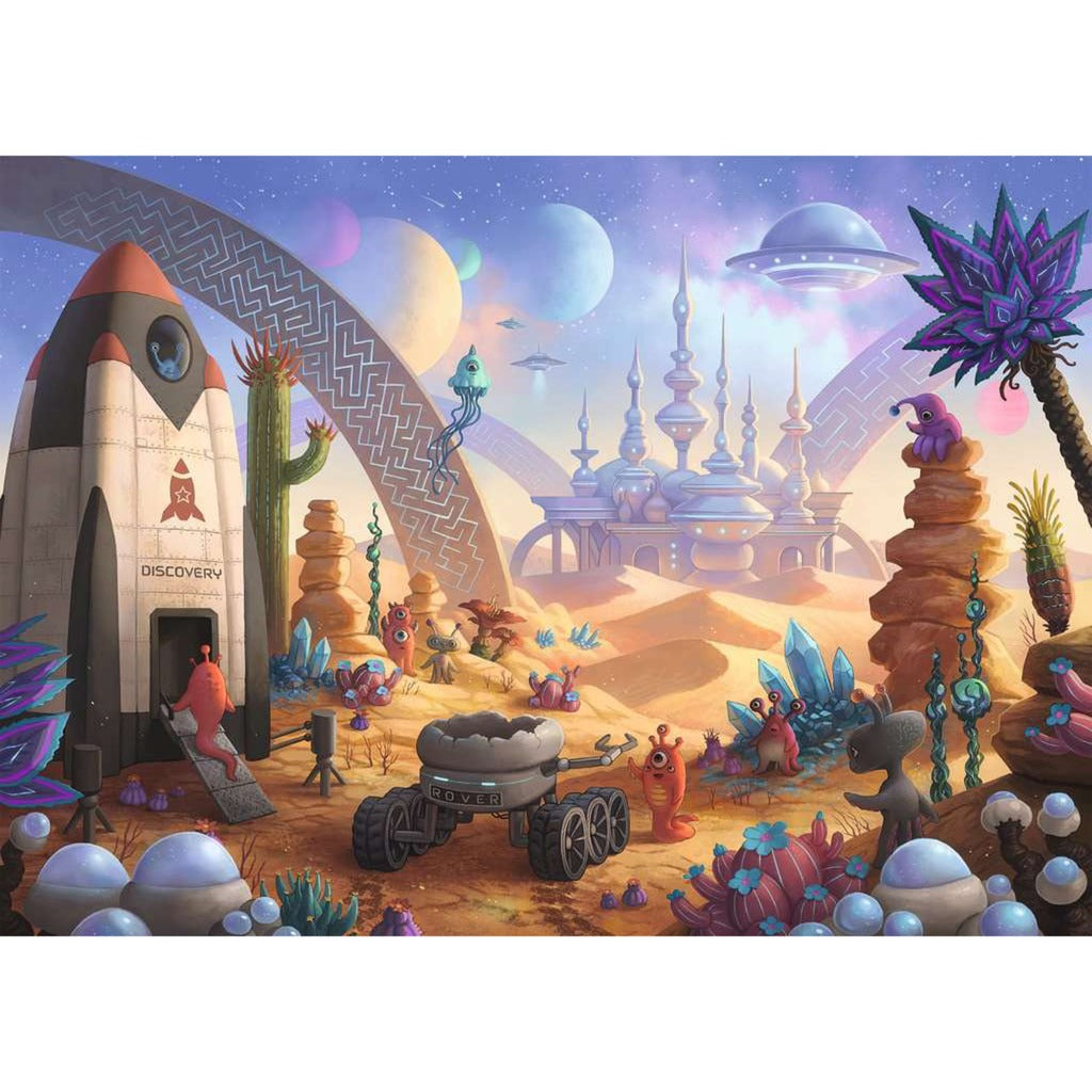 Ravensburger EXIT Puzzle Kids: Weltraum (368 Teile)