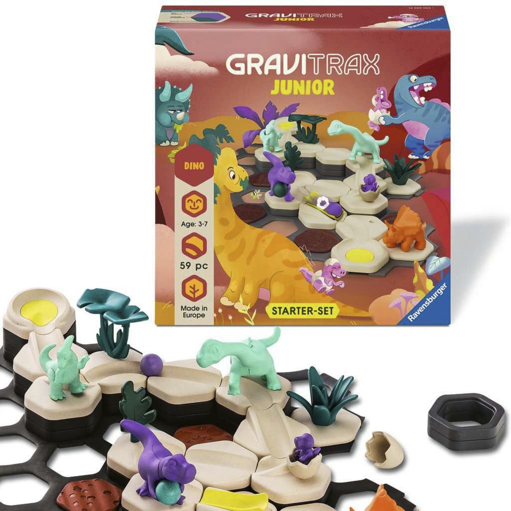GraviTrax Junior - Starter-Set S Dino, Bahn