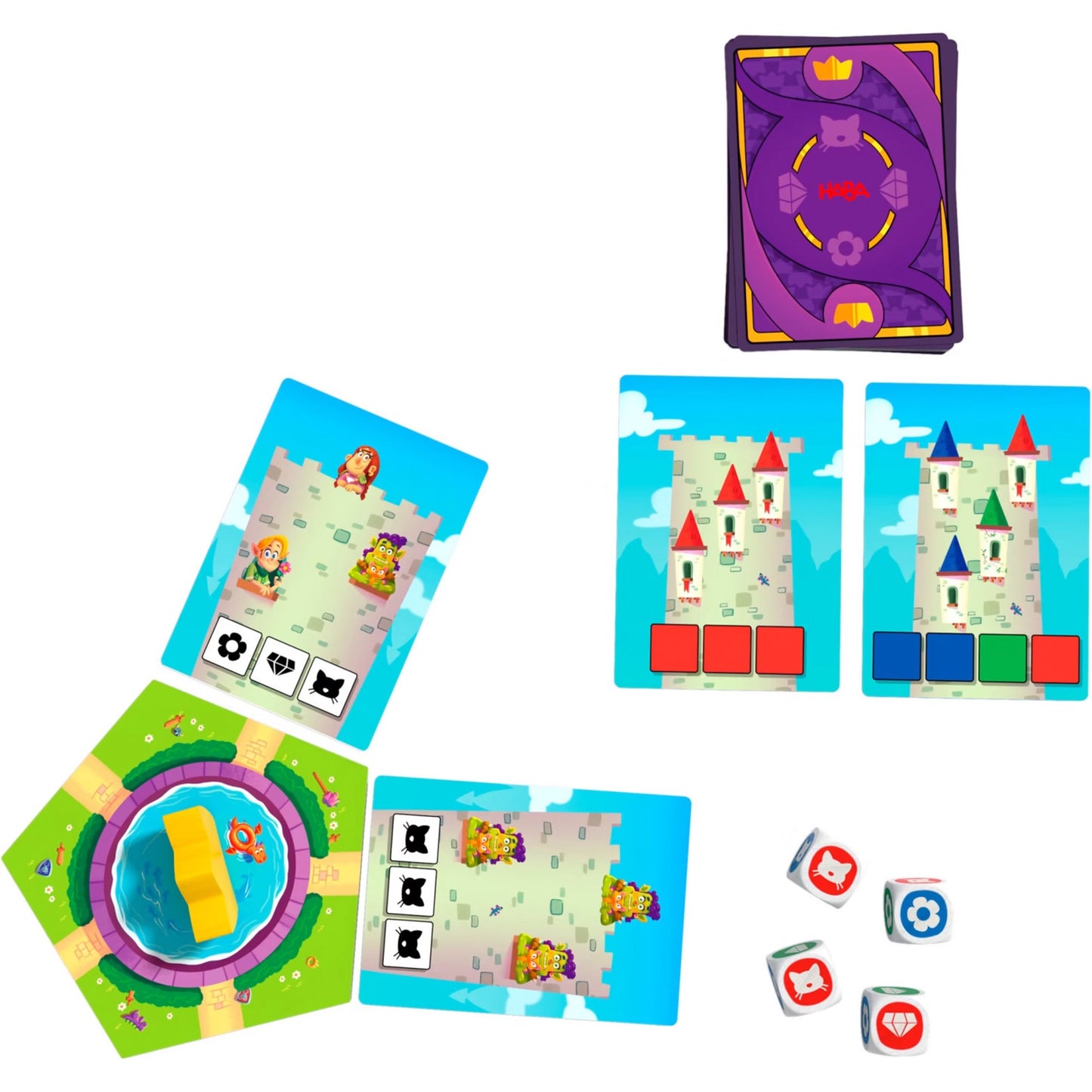 Würfelkönig Junior, Brettspiel
