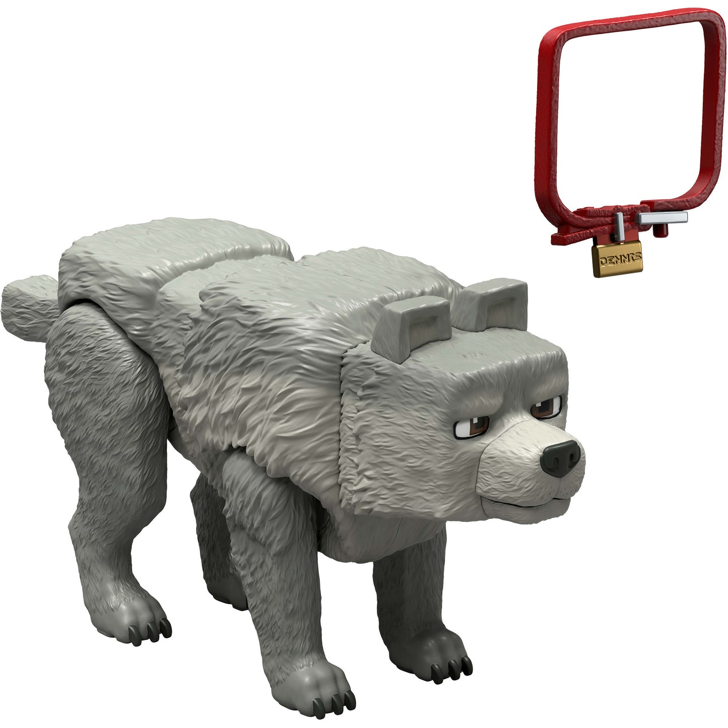 Minecraft Movie Wolf Actionfigur und Zubehör, Spielfigur