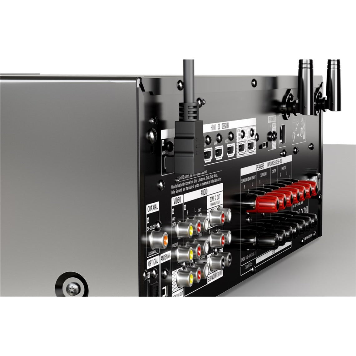 Goobay High-Speed-HDMI 90°-Kabel mit Ethernet (schwarz, 5 Meter)