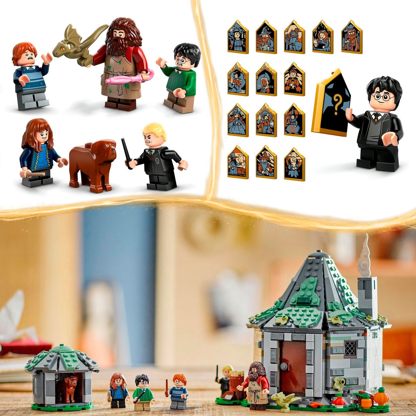LEGO 76428 Harry Potter Hagrids Hütte: Ein unerwarteter Besuch, Konstruktionsspielzeug