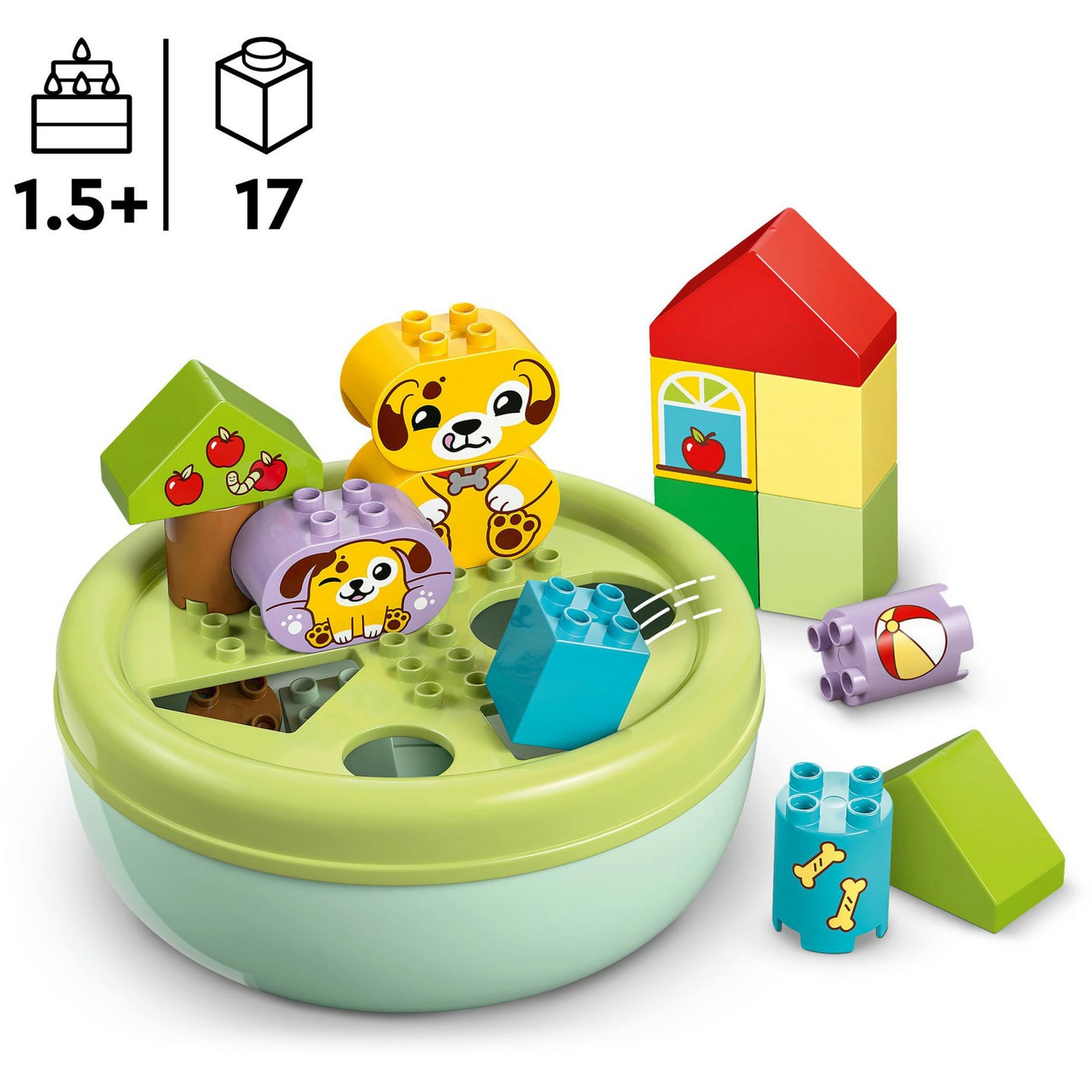 10441 DUPLO Formsortierer: Welpenhaus, Konstruktionsspielzeug