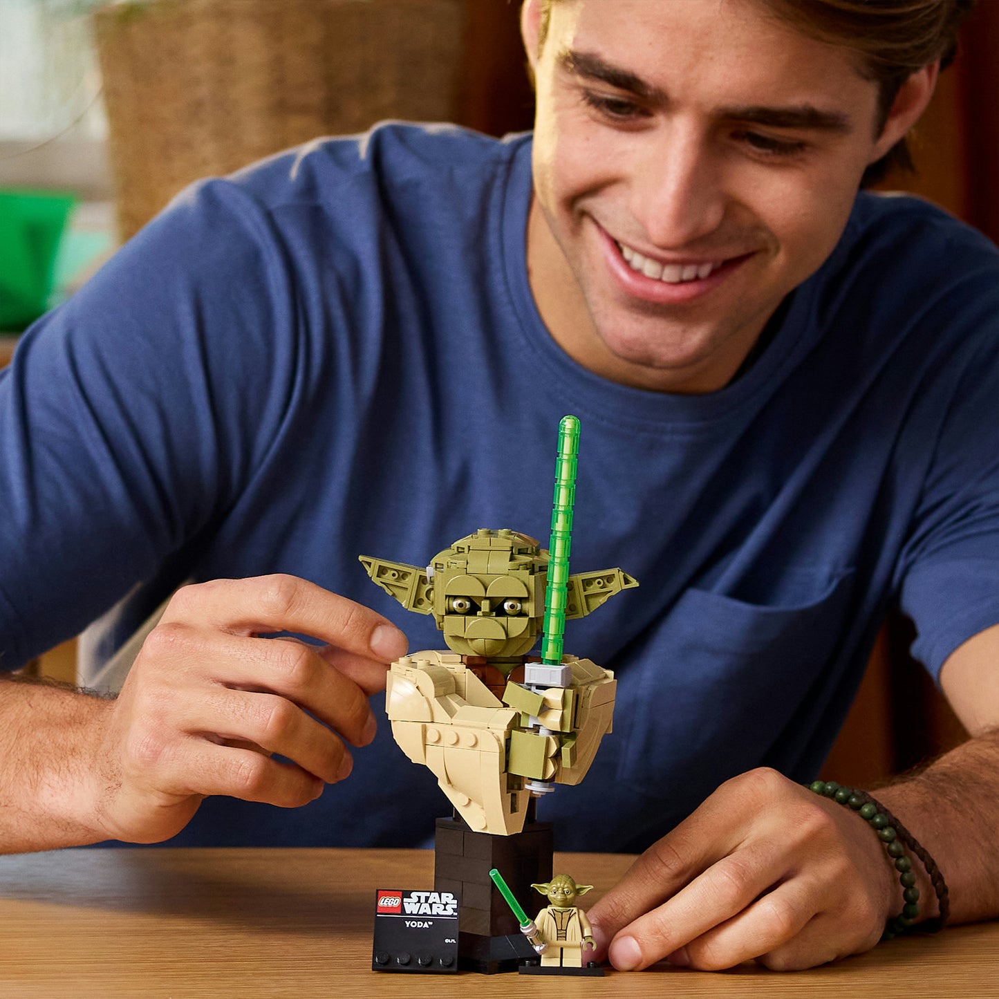 75438 Star Wars Yoda Büste, Konstruktionsspielzeug