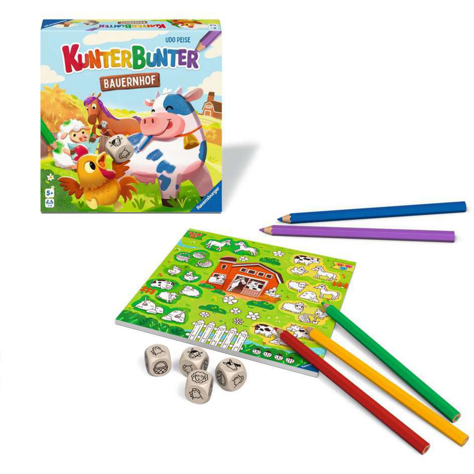 Kunterbunter Bauernhof, Brettspiel