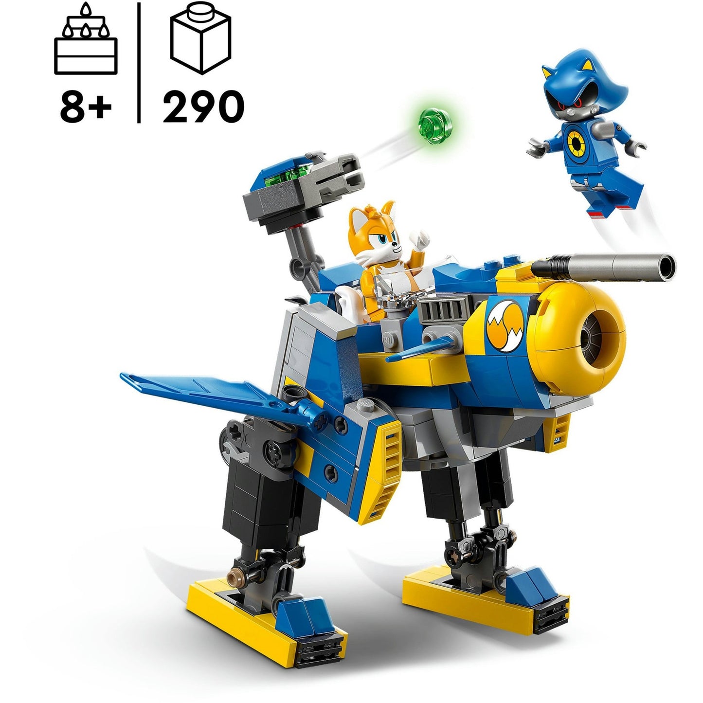 77002 Sonic the Hedgehog Cyclone vs. Metal Sonic, Konstruktionsspielzeug