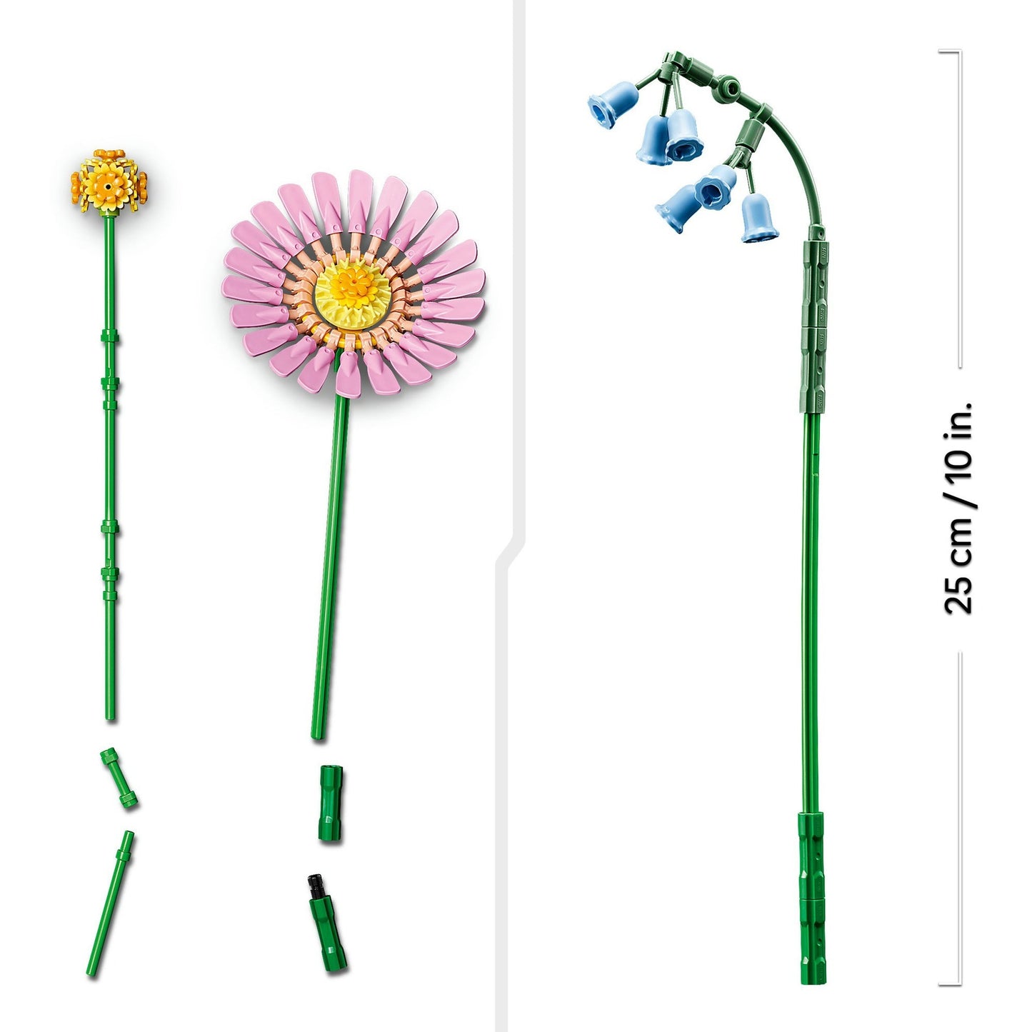 10347 Botanicals Kleiner Sommerstrauss, Konstruktionsspielzeug