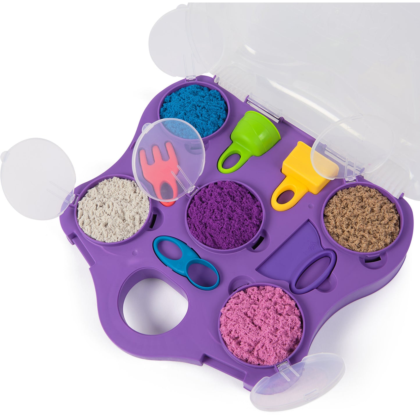 Kinetic Sand - Farbspiel Koffer, Spielsand