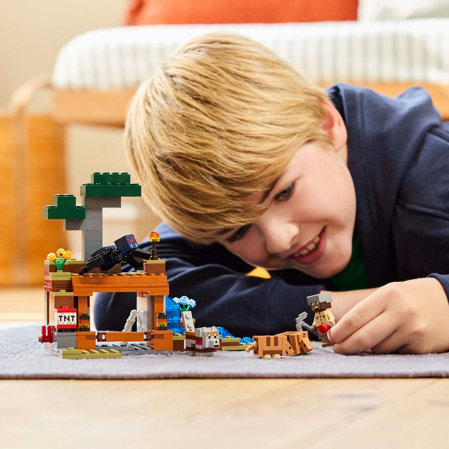 21269 Minecraft Die Expedition zur Gürteltiermine, Konstruktionsspielzeug