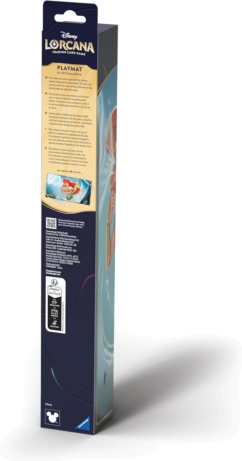 Disney Lorcana TCG: Winterzauber - Spielmatte Arielle, Sammelkarten