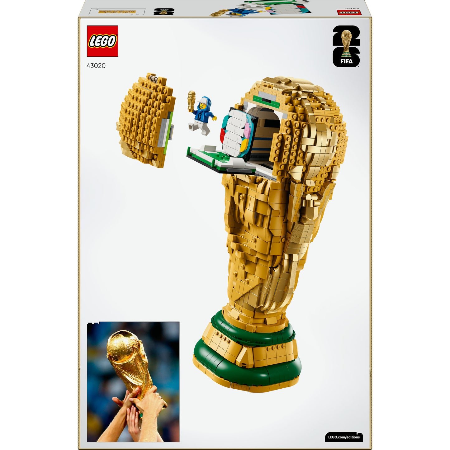 43020 Editions Sports Offizieller Pokal der FIFA Fussball-Weltmeisterschaft, Konstruktionsspielzeug