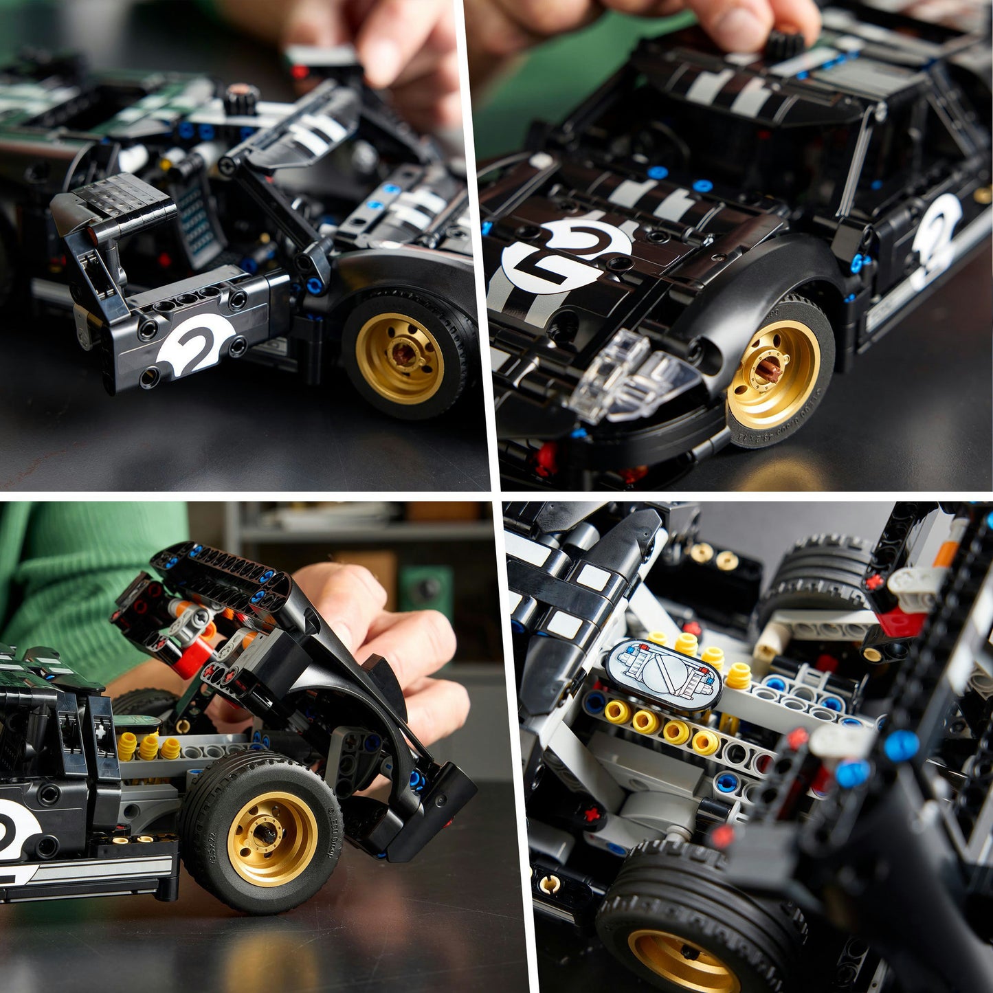 42223 Technic 1966 Ford GT40 MKII Rennwagen, Konstruktionsspielzeug
