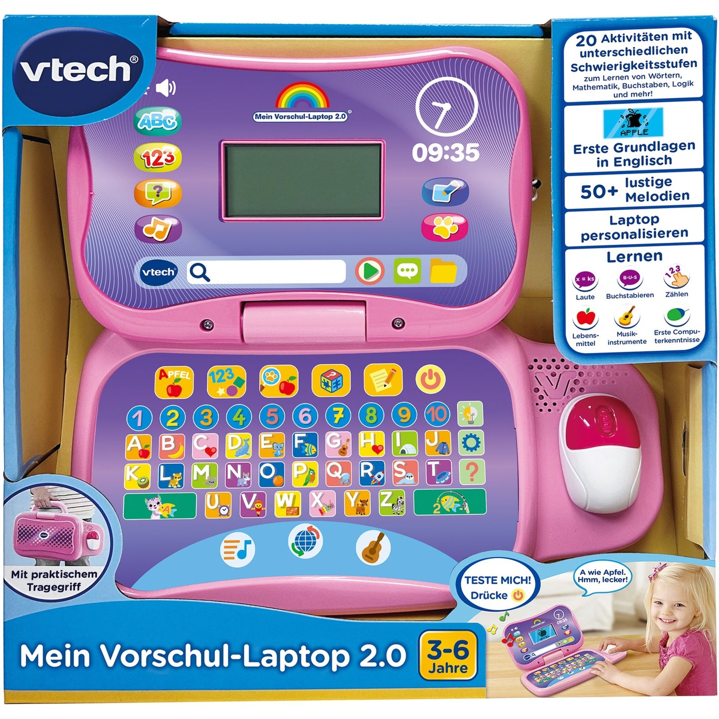 Vtech Mein Vorschul-Laptop 2.0 (pink)