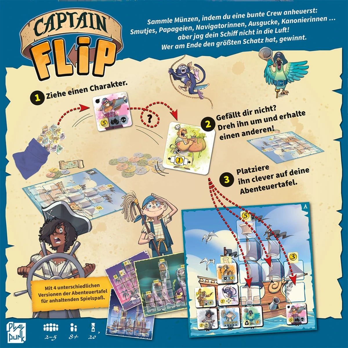 Asmodee Captain Flip