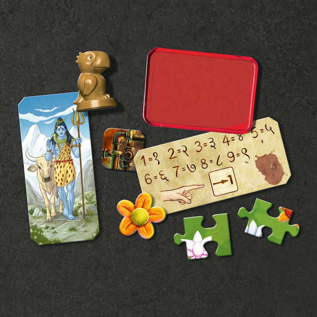 Mystery Adventskalender - Der indische Palast, Rätselspiel