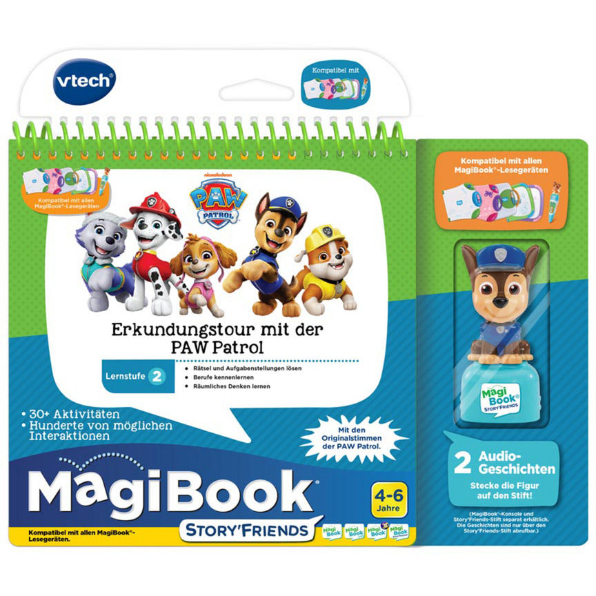 MagiBook Lernstufe 2 - Paw Patrol inkl. Story'Friend Lernfigur, Lernbuch