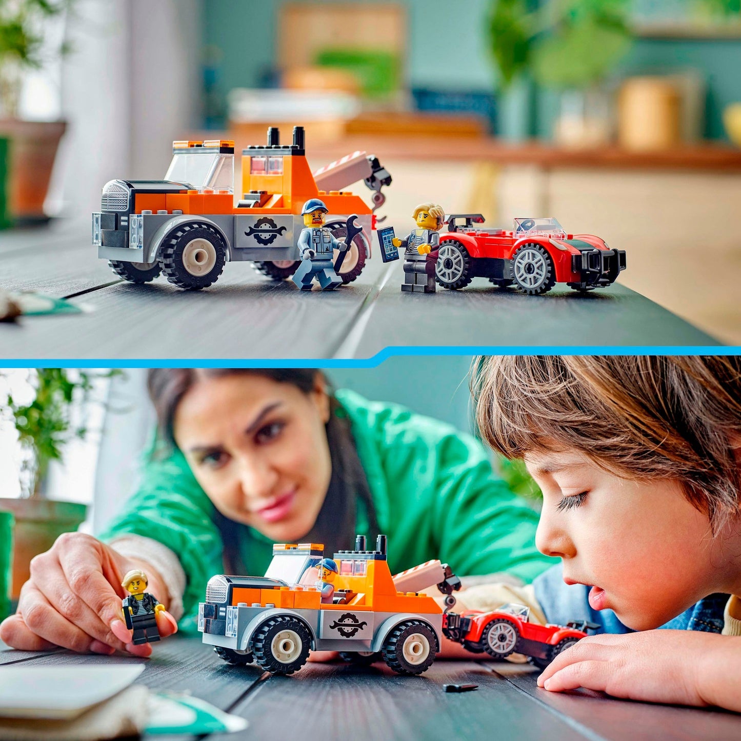 LEGO 60435 City Abschleppwagen mit Sportauto, Konstruktionsspielzeug